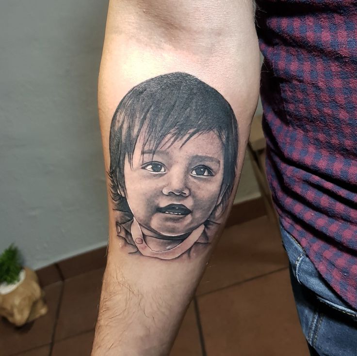 Portrait tattoo